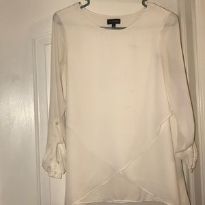Sheer layered blouse